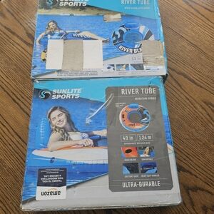 Sunlite Sports Adventure Series River Tube 49" & River Blazer 53" Floating Fun